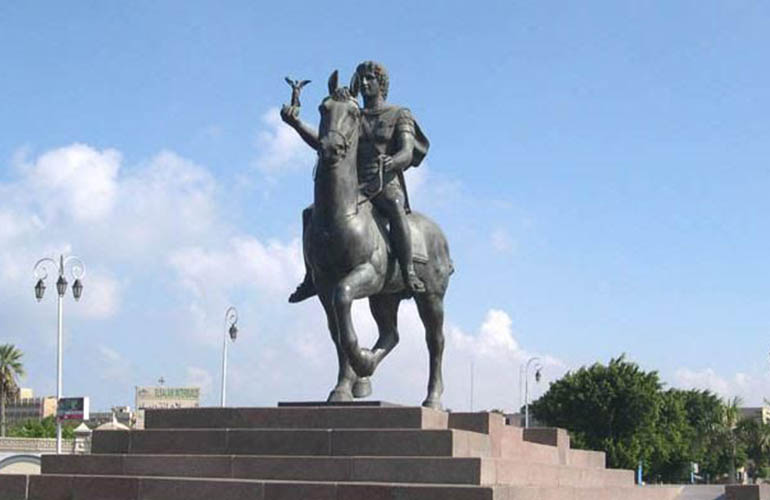 Alexander the Great in Egypt the foundation of Alexandria