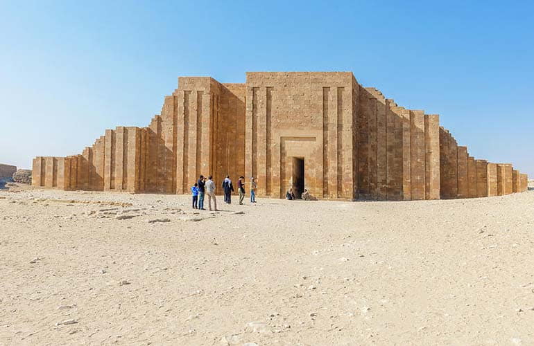 The Saqqara Necropolis in Egypt :