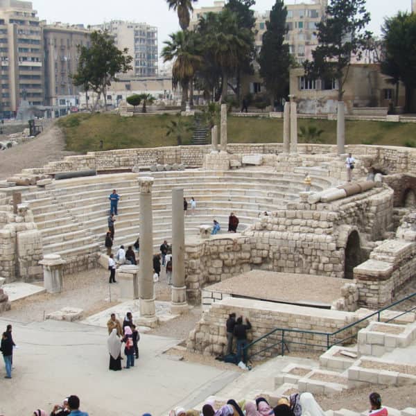 roman amphitheater in Alexandria, Egypt tours, Egypt travel packages, Cairo packages