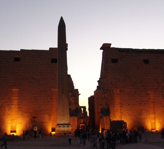 Luxor Temple at night with warm light, Tour Packages To Cairo, Egypt tour package in 2019, Luxor Day Tour