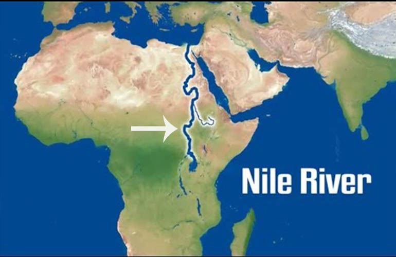 Where Is The Nile River Located On The World Map Nile River facts, location, source, map, animals, and ancient history.