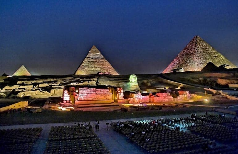 Sound and light show, best travel agency in egypt