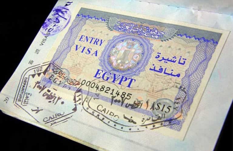 egypt travel visa online