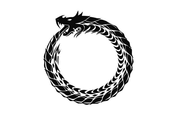 Ägyptischer Ouroboros