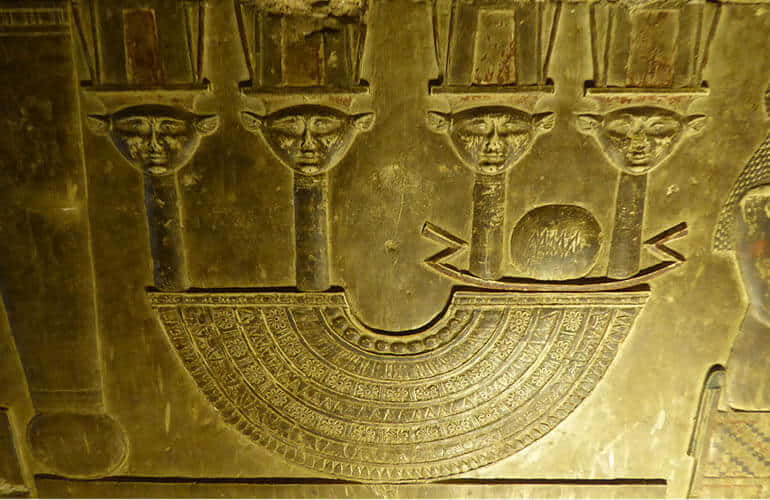 Menatエジプトのシンボル