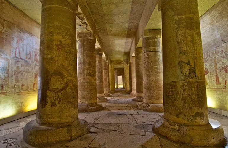 Abydos temple