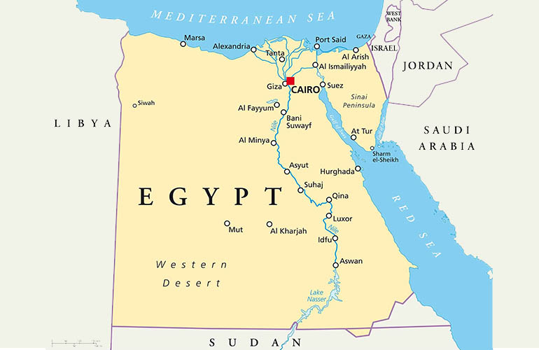 Cities in Egypt