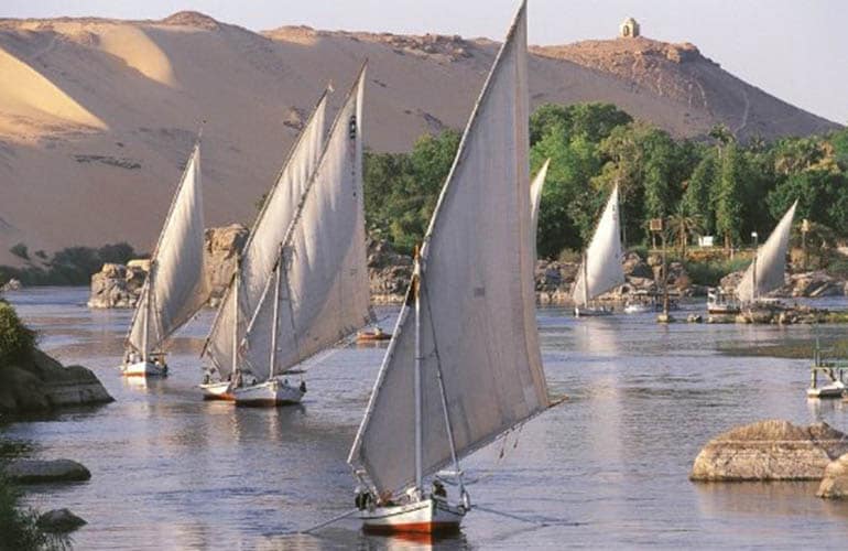 Felucca in the Nile
