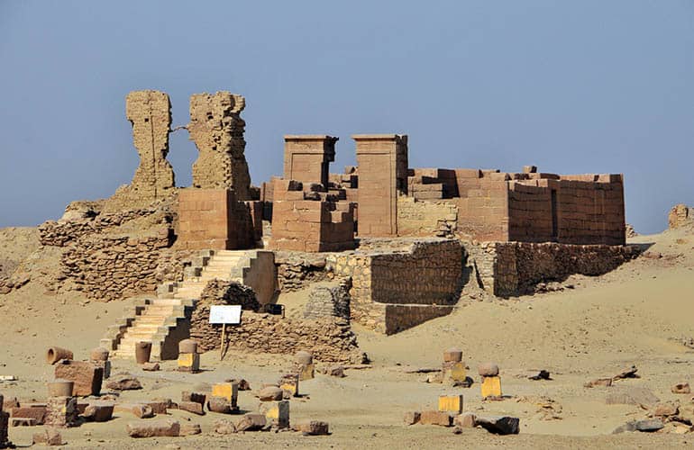 The Northern Karanis Temple in El Fayum