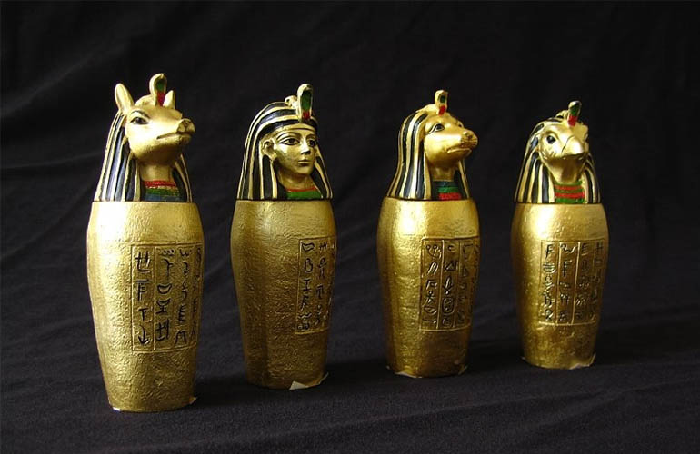 Egyptian Canopic Jars