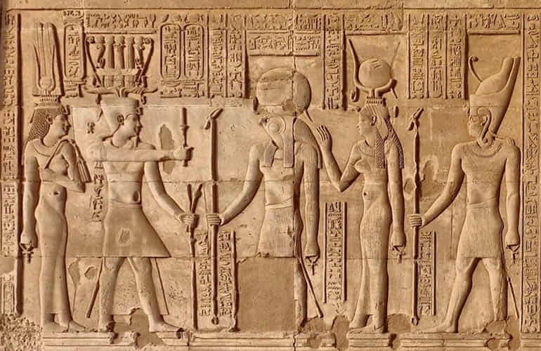 Hathor and Ra