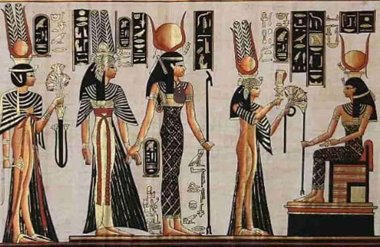 1. Hathor Egyptian God Tattoo Designs - wide 3